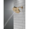 Delta Universal Showering Components H2Okinetic 4-Setting Shower Head With Ultrasoak 52488-CZ-PR